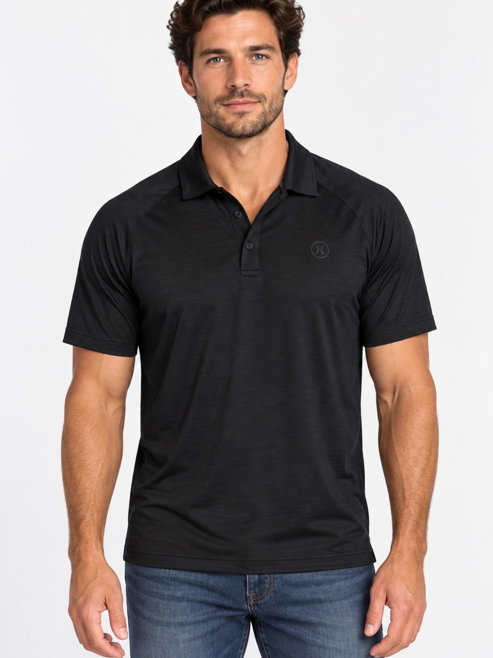 Hurley Men's Black Performance Polo